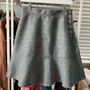 Anthro Flounced Yukon Skirt